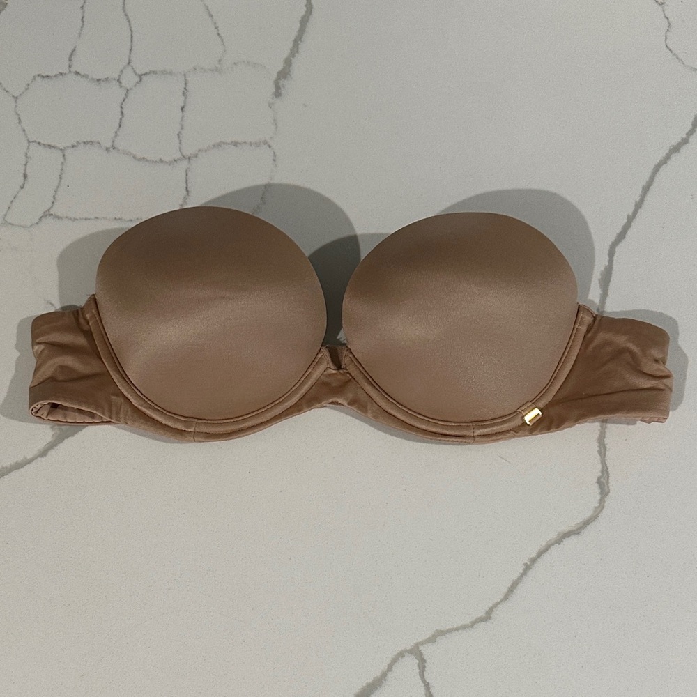 Victoria's Secret nude very sexy Strapless Bra 34A
